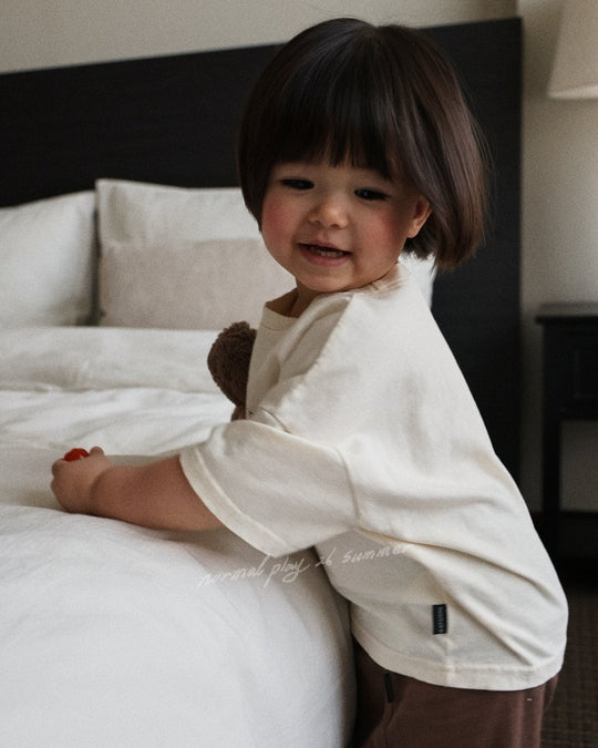 [NORMAL PLAY]egg short sleeve T