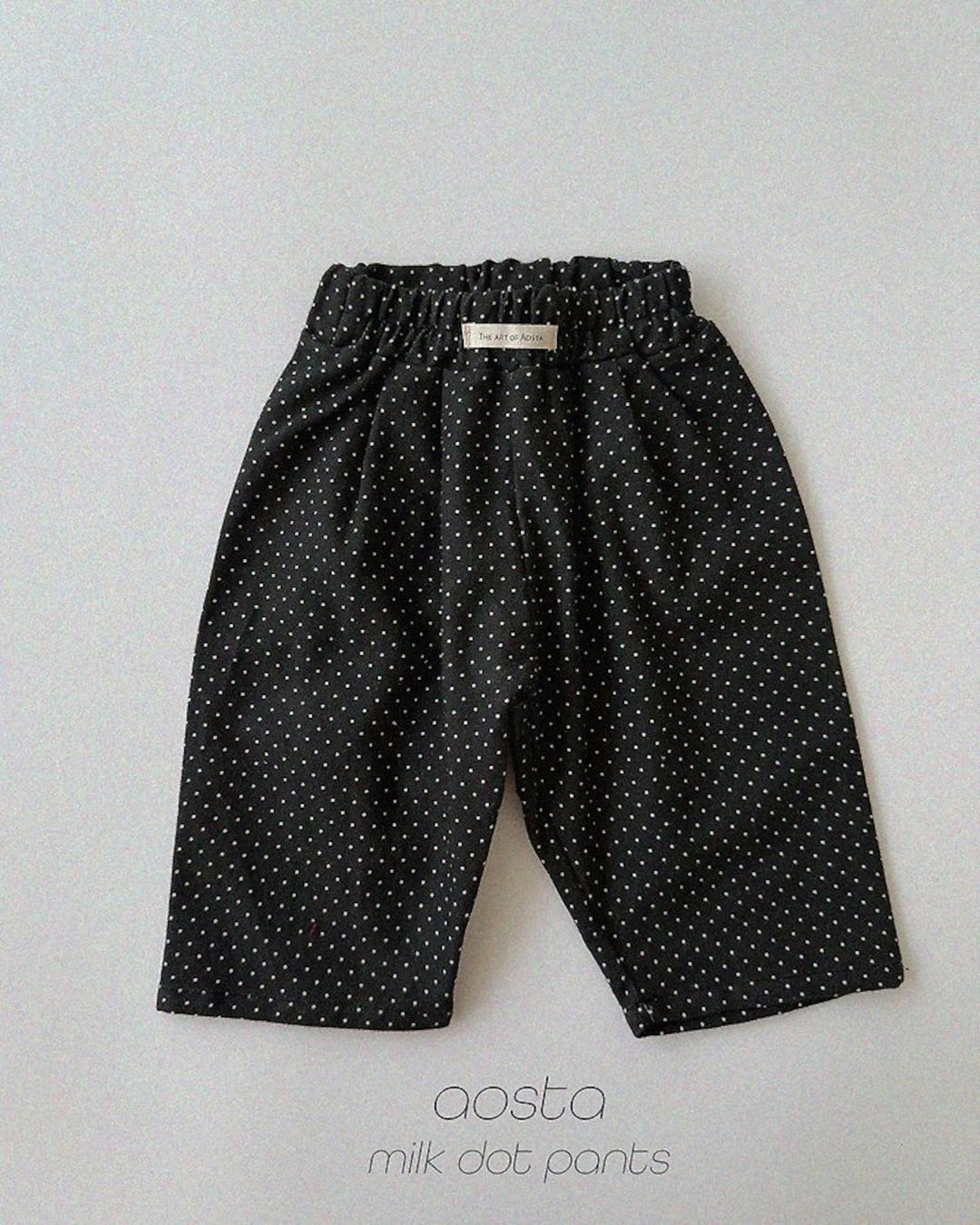 [AOSTA]Milk Dot Pants