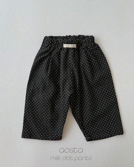 [AOSTA]Milk Dot Pants