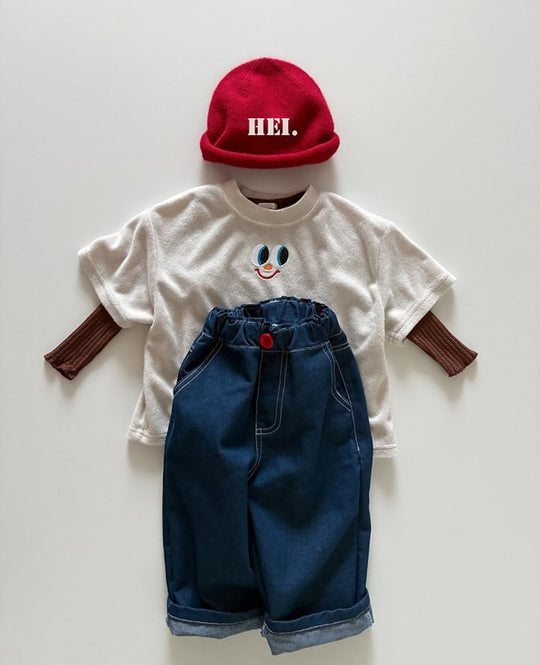 [Hei]カックンデニムPT