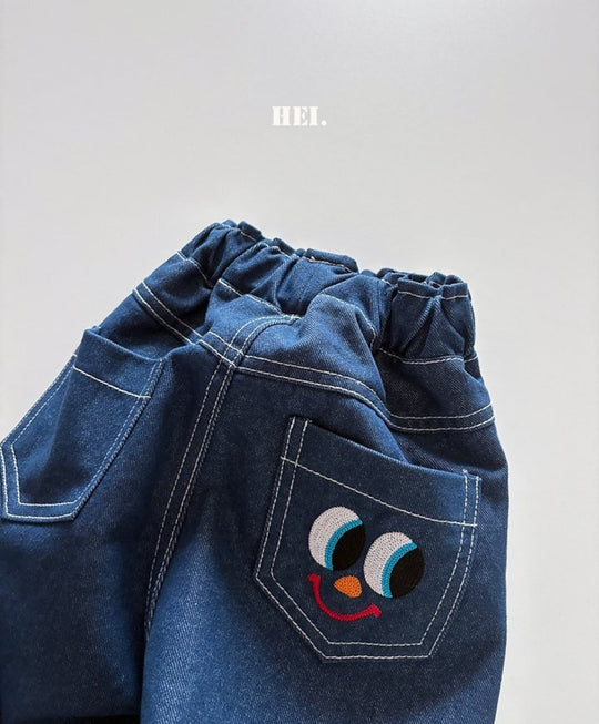[Hei]カックンデニムPT