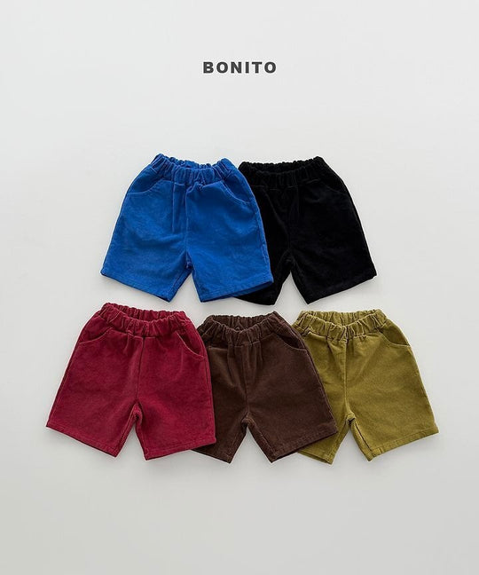 [BONITO]コーデュロイショートパンツ