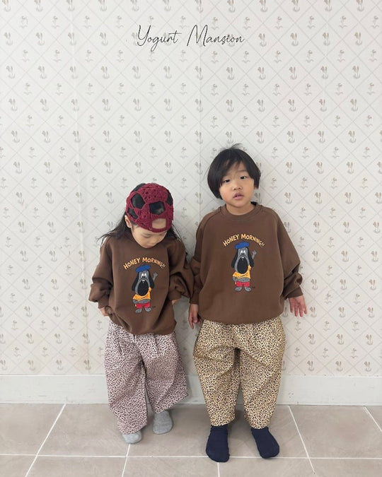 [yogurt mansion]leopard pants