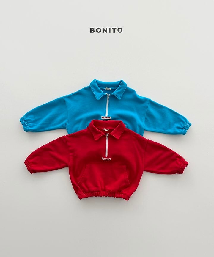 [BONITO]ハーフジップアップMTM