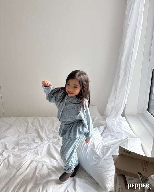 [pepper]dot terry cardigan