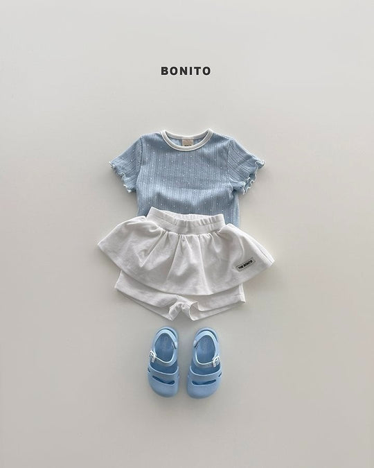 [BONITO]bloom eyelet T