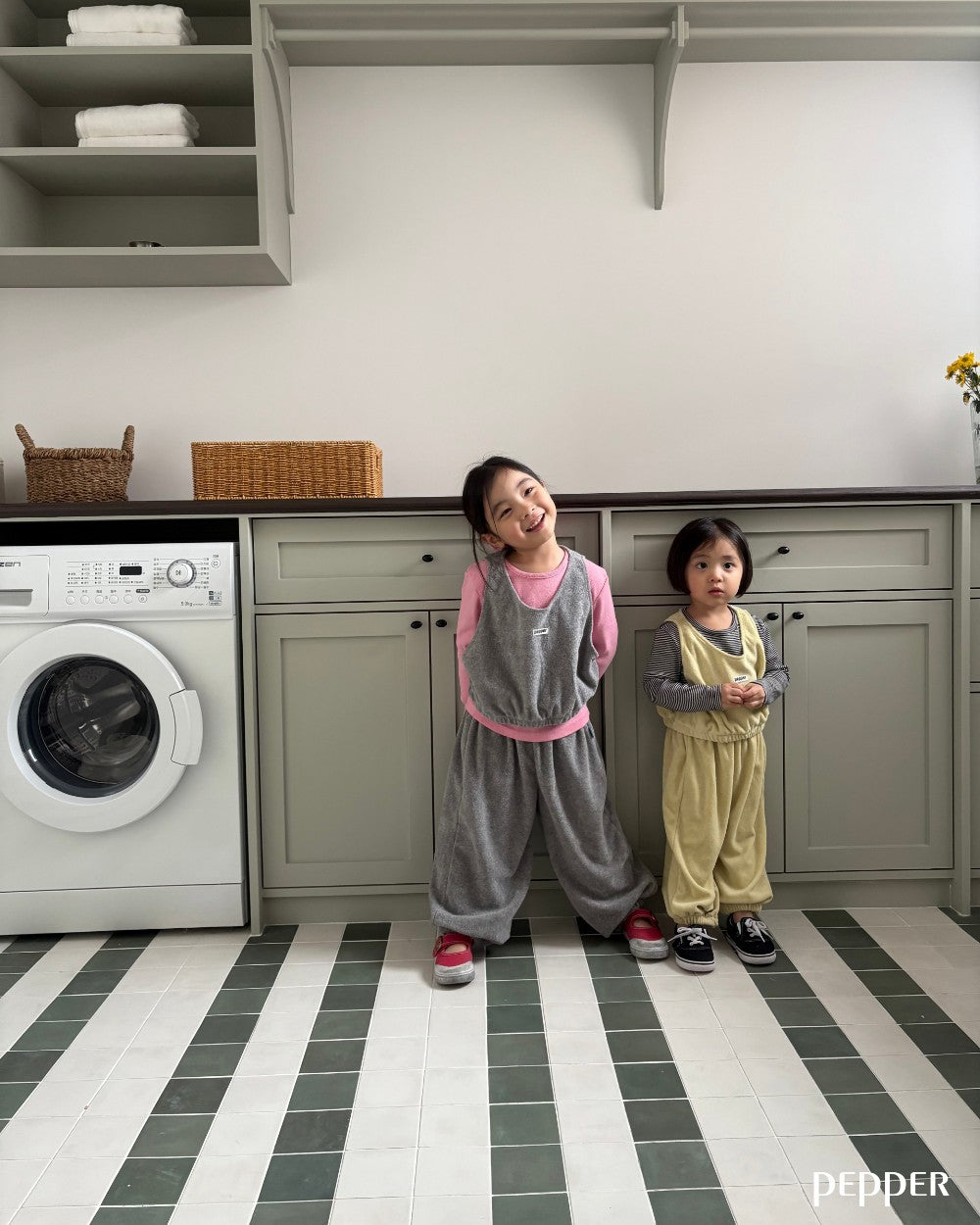 [pepper]terry jogger pants