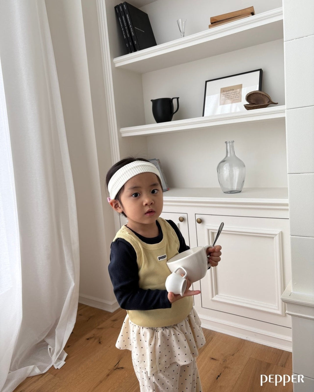 [pepper]bom bom tank-top