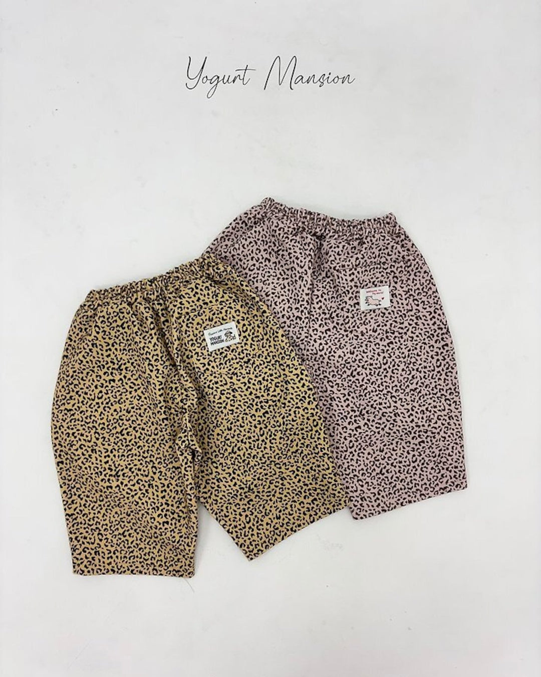 [yogurt mansion]leopard pants