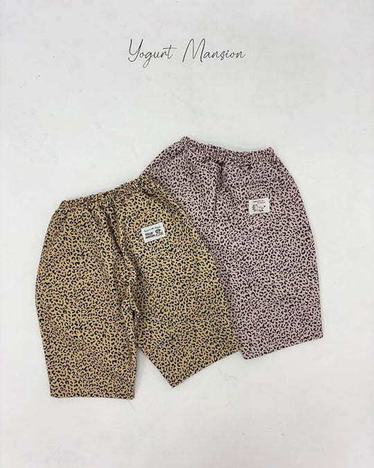 [yogurt mansion]leopard pants