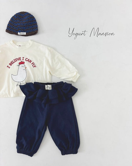 [yogurt mansion]mimi frill pants
