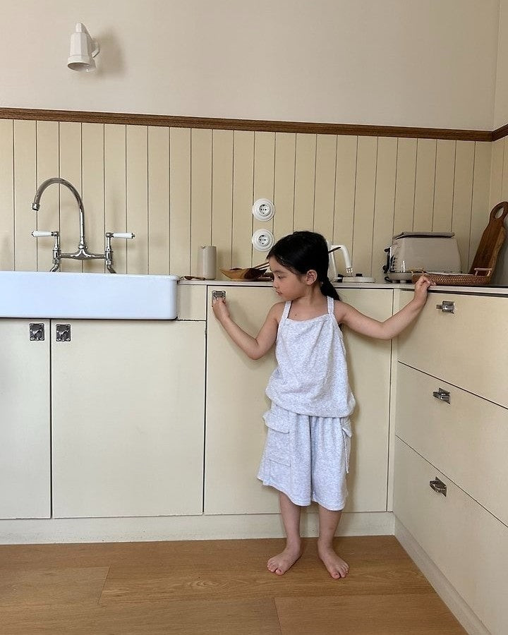 [pepper]ketchup terry sleeveless