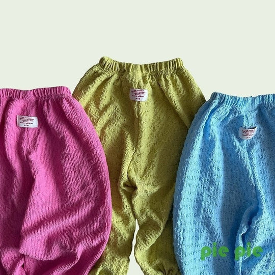 [pie]cotton candy summer jogger pants