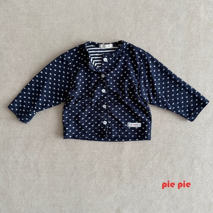 [pie]ハートカーディガン