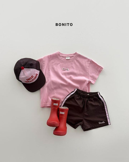 [BONITO]two line tape pants