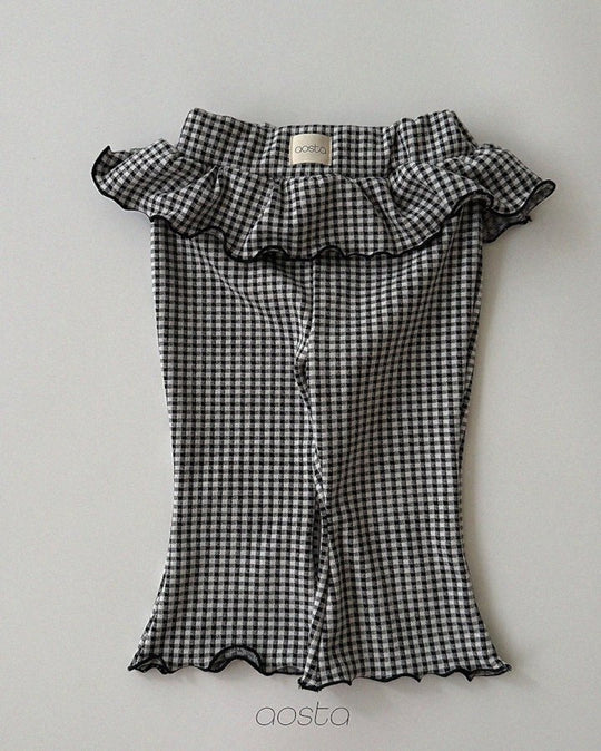 [AOSTA]Kiki Frill Pants