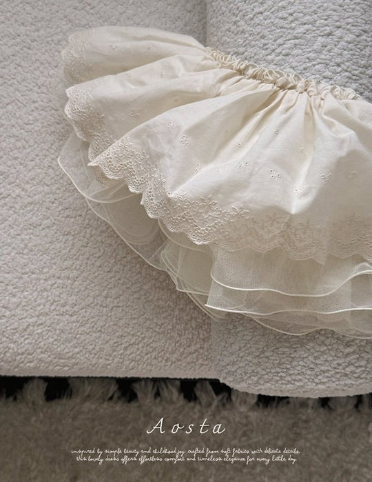 [AOSTA]Lace Skirt
