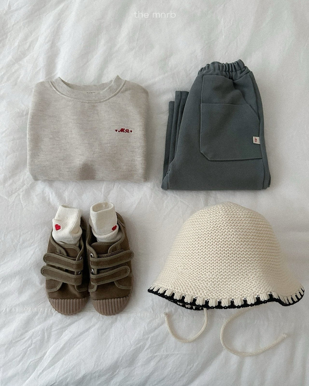 [minirobe]Asymmetric Sweatshirt