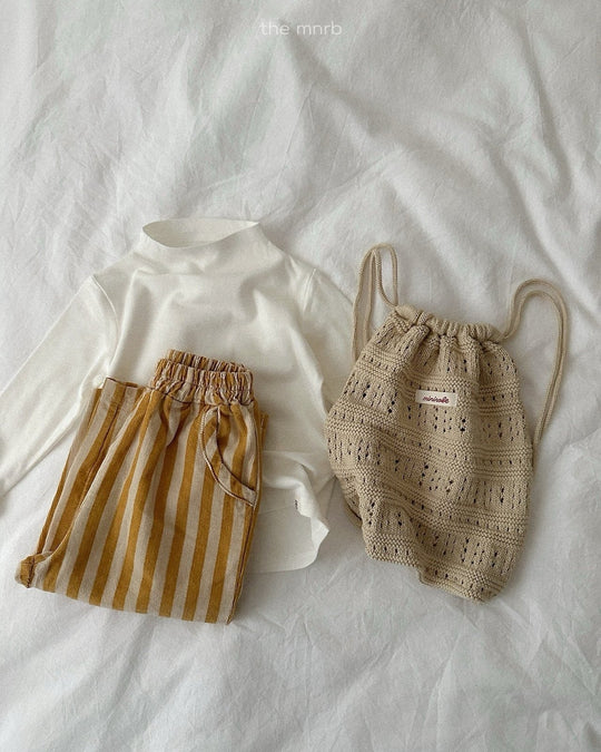 [minirobe]Crochet knit bag