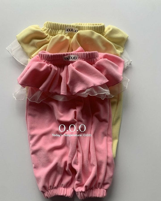 [O.O.O]novera frill pants