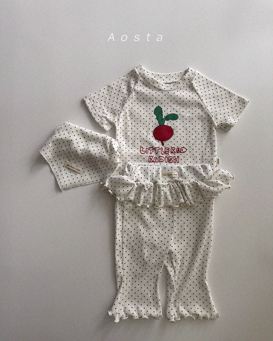 [aosta]kiki frill pants