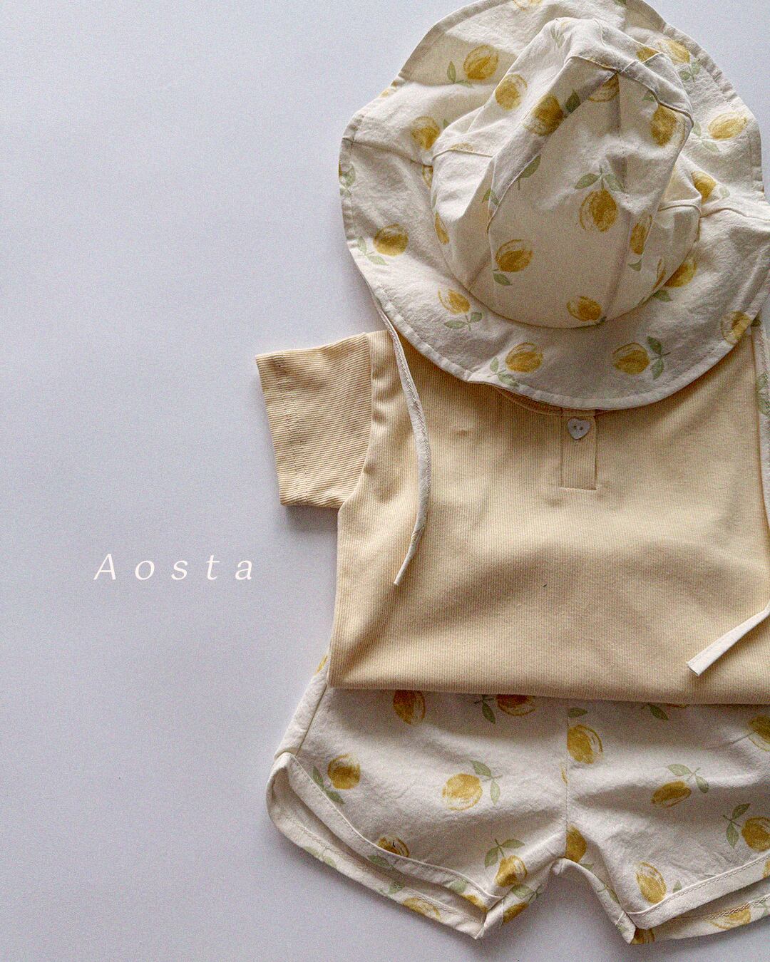 [aosta]summer bucket hat