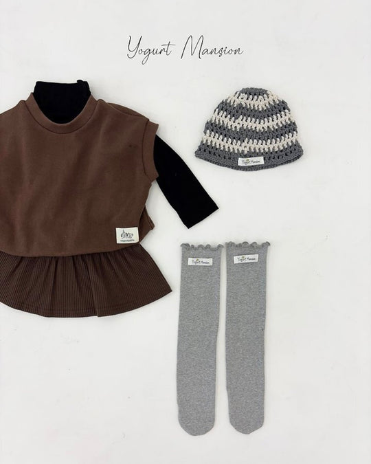 [yogurt mansion]friends vest
