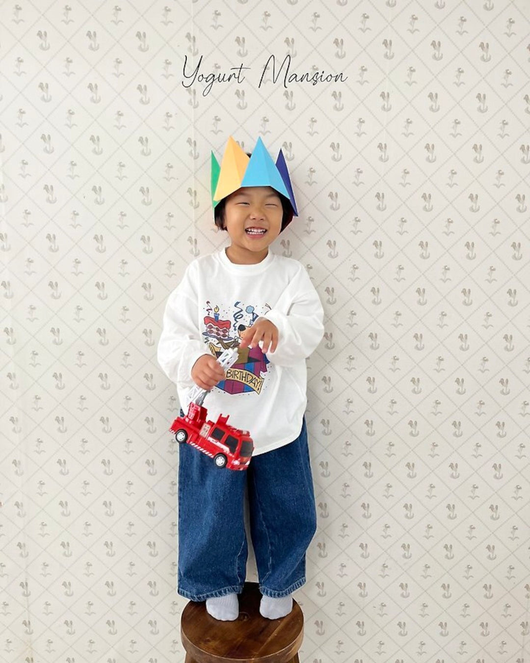 [yogurt mansion]birthday T