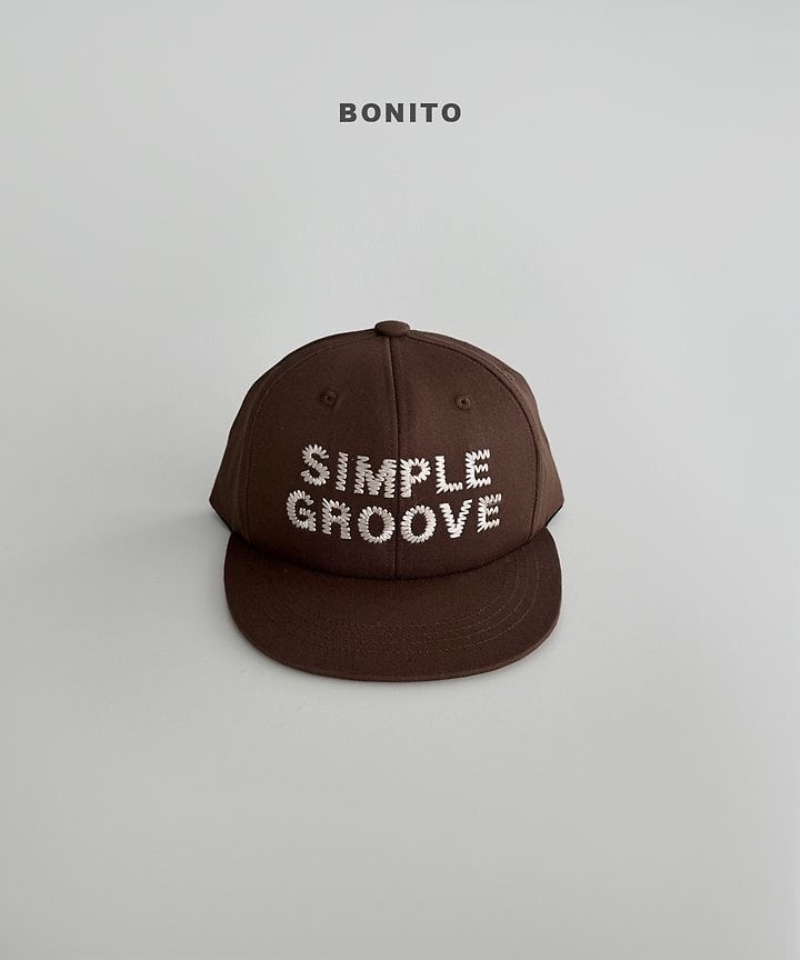 [BONITO]simple groove cap
