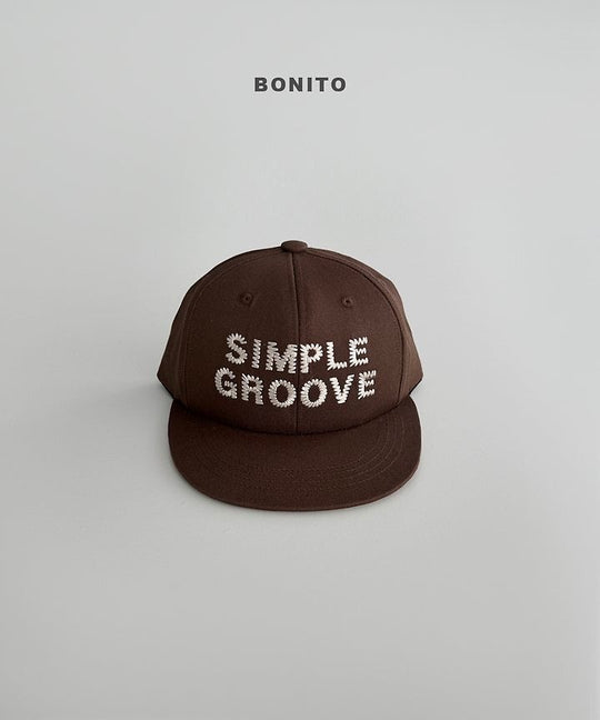 [BONITO]simple groove cap