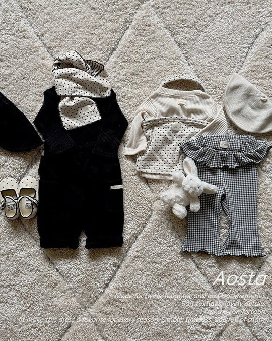 [AOSTA]Choco Chip Halter Neck