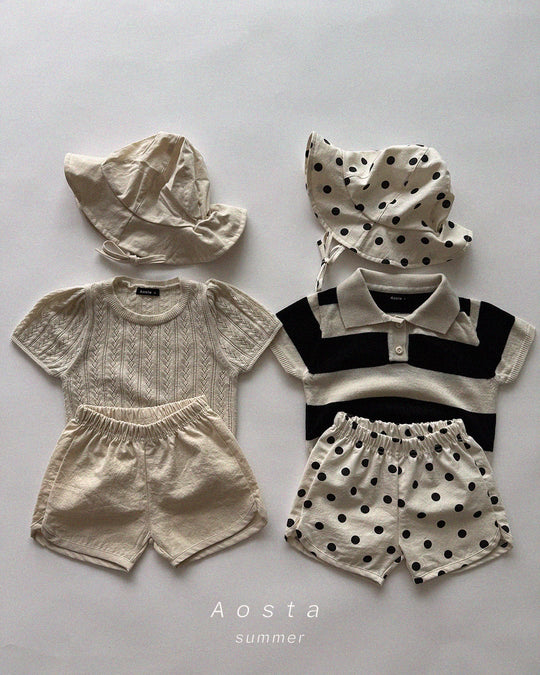 [aosta]summer short pants