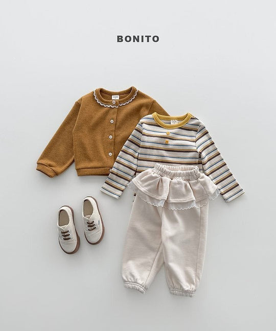 [BONITO]ハートボタンT