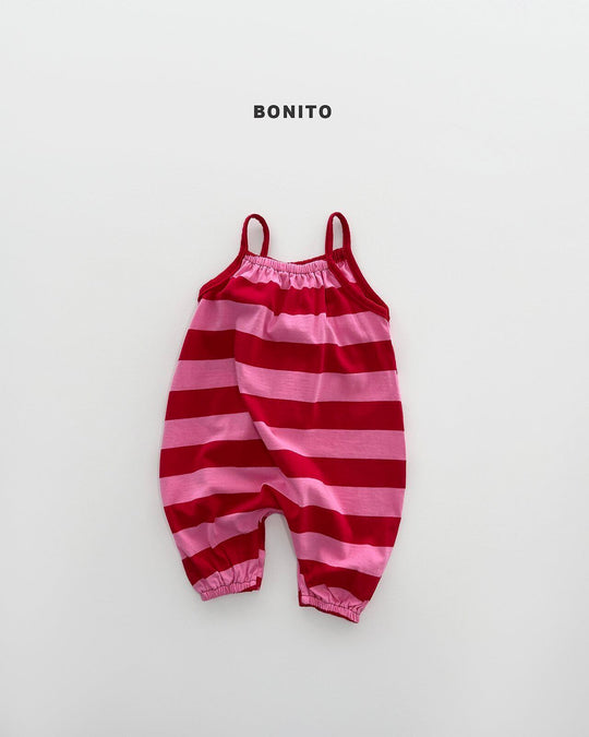 [BONITO]big border overall
