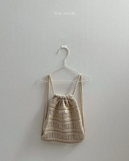 [minirobe]Crochet knit bag