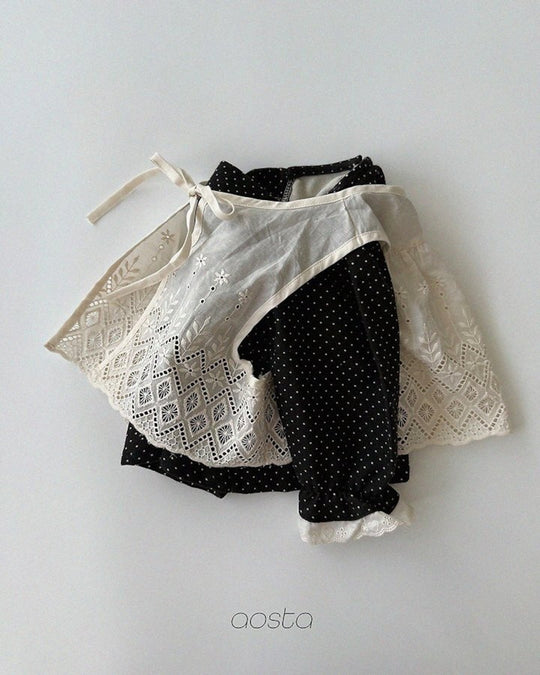 [AOSTA]Lace Jenny OpenVest