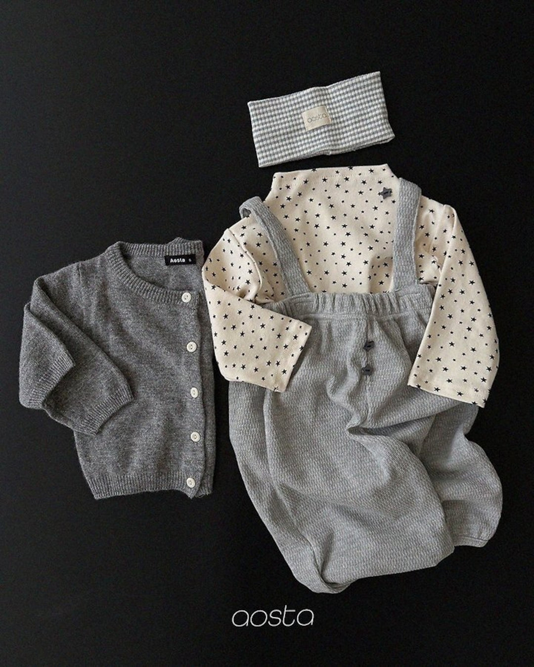 [AOSTA]Star Candy Overalls