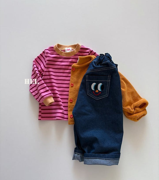 [Hei]カックンデニムPT