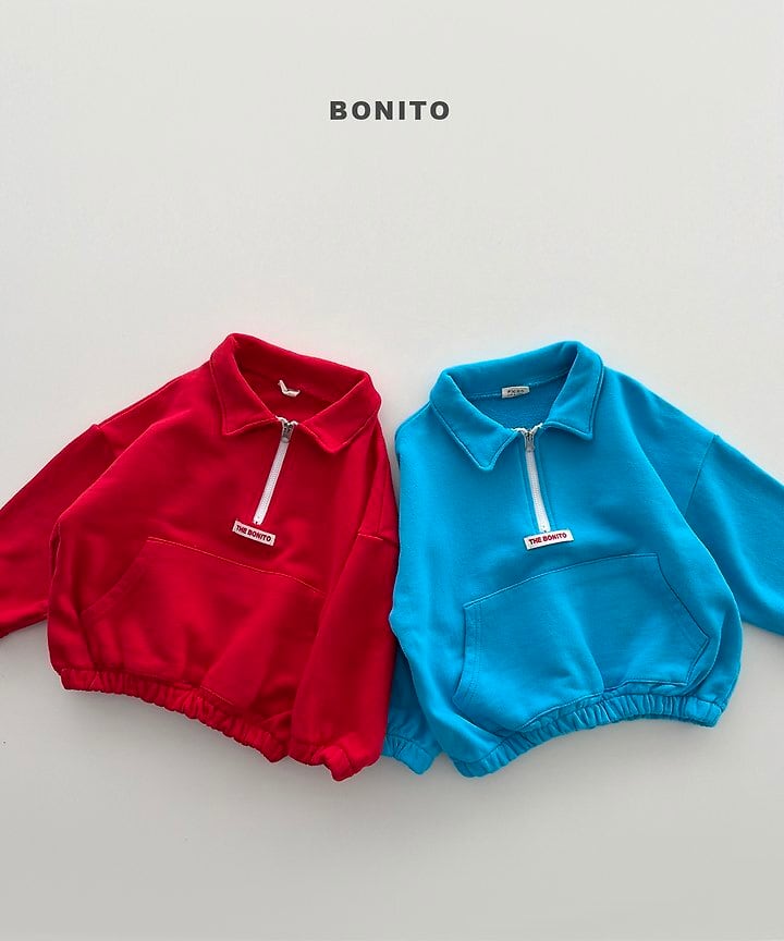 [BONITO]ハーフジップアップMTM