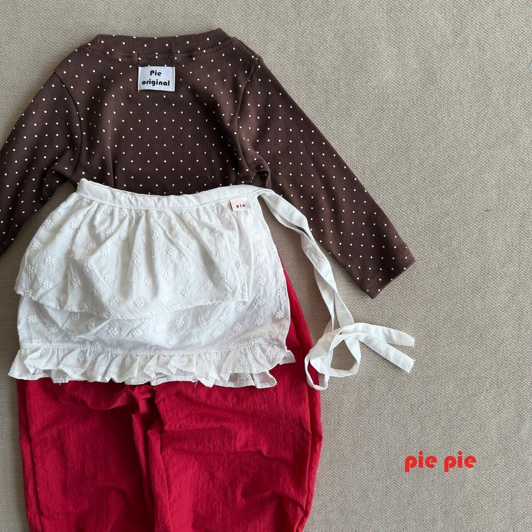 [pie]フラワーエプロン