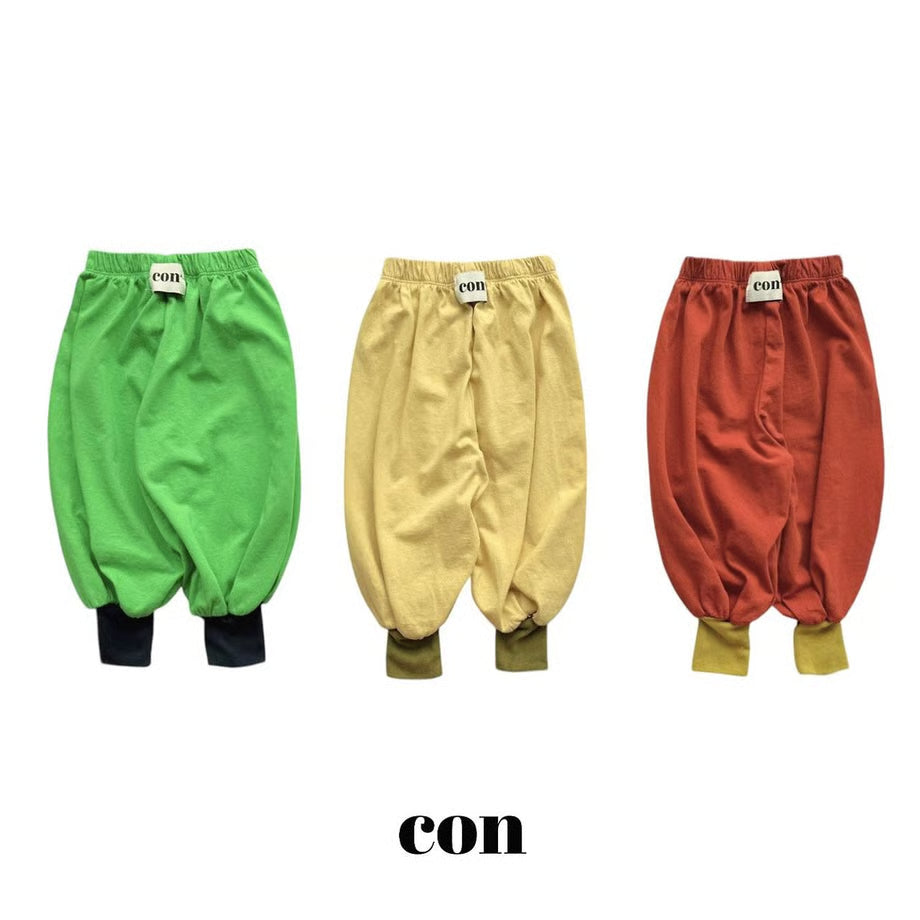 [con]block jogger pants