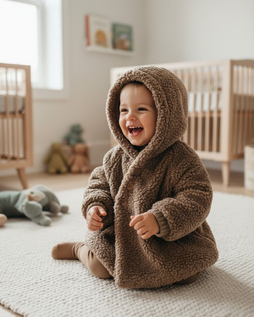 BABYボアフーディー