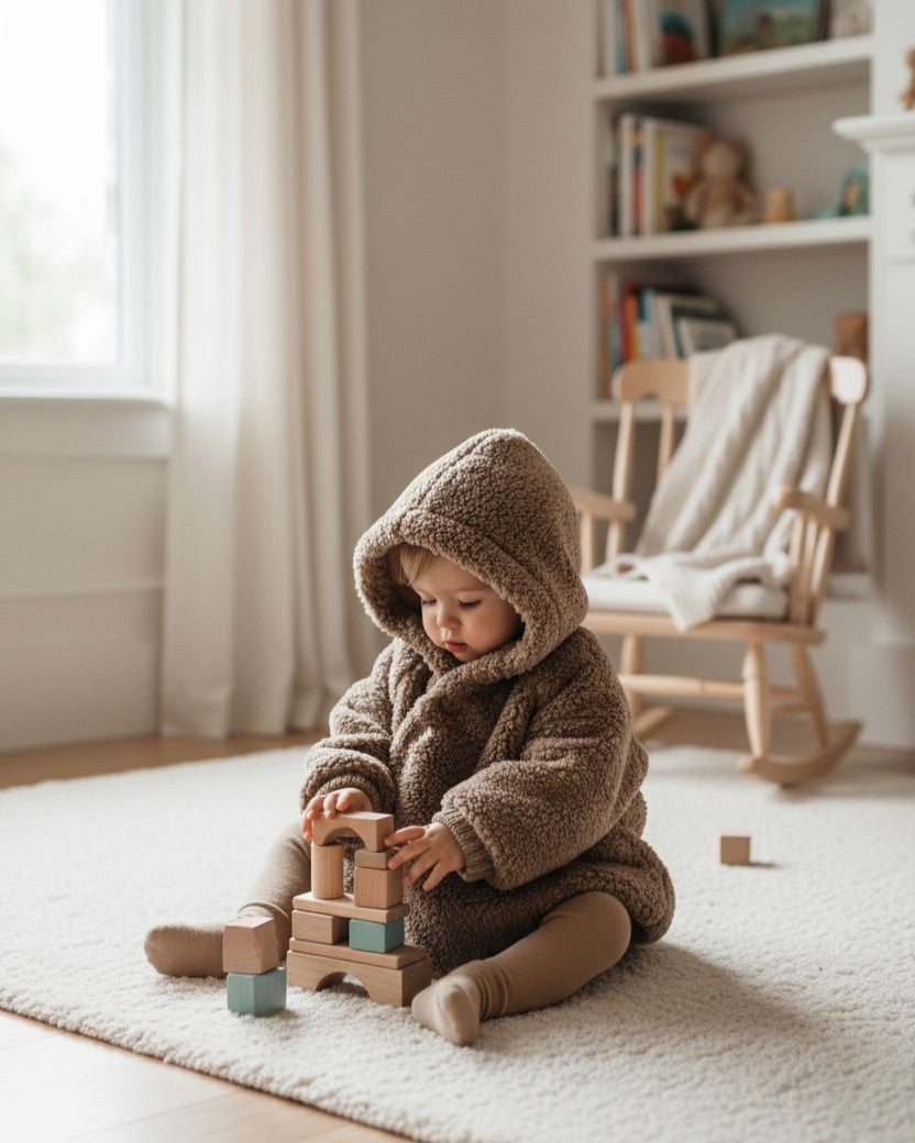 BABYボアフーディー