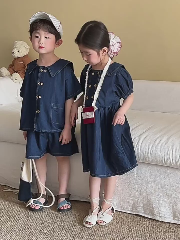 Wボタンシャンブレーリンクシリーズ