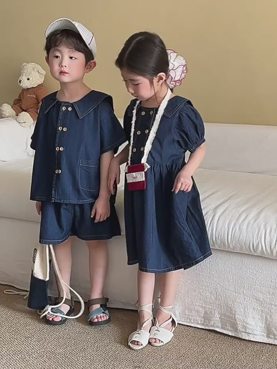 Wボタンシャンブレーリンクシリーズ