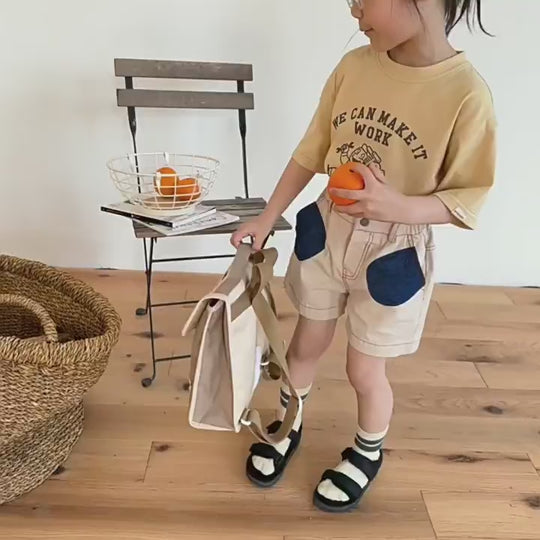 レッドステッチショートパンツ