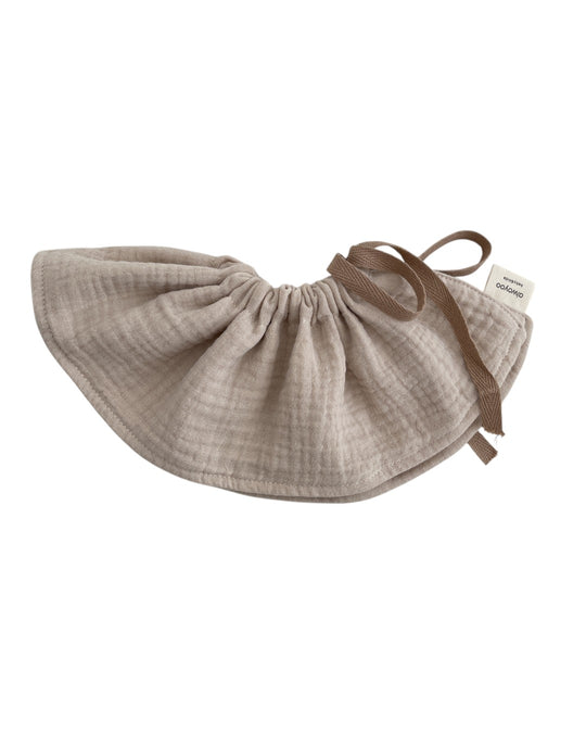 ガーゼギャザーリボンスタイ