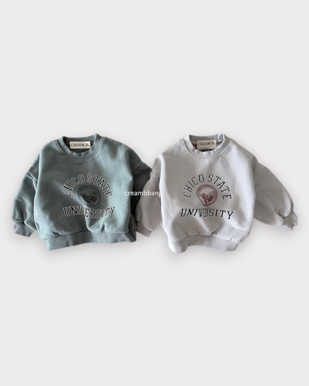 [Cream B]カレッジ起毛mtm