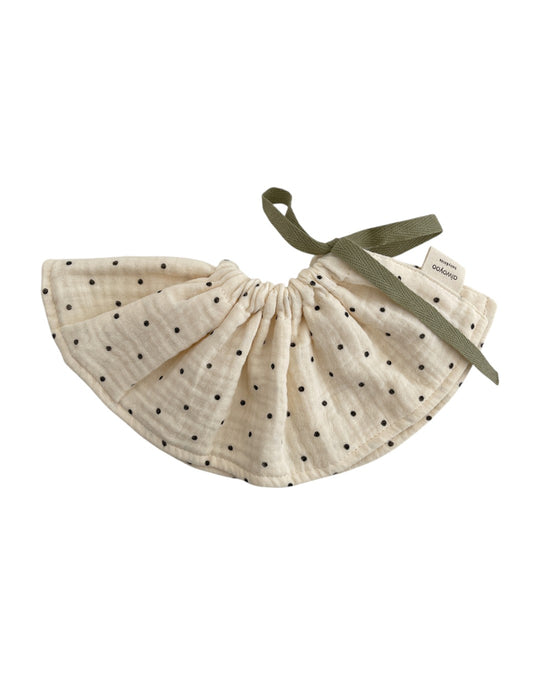 ガーゼギャザーリボンスタイ