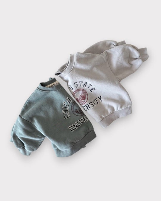 [Cream B]カレッジ起毛mtm